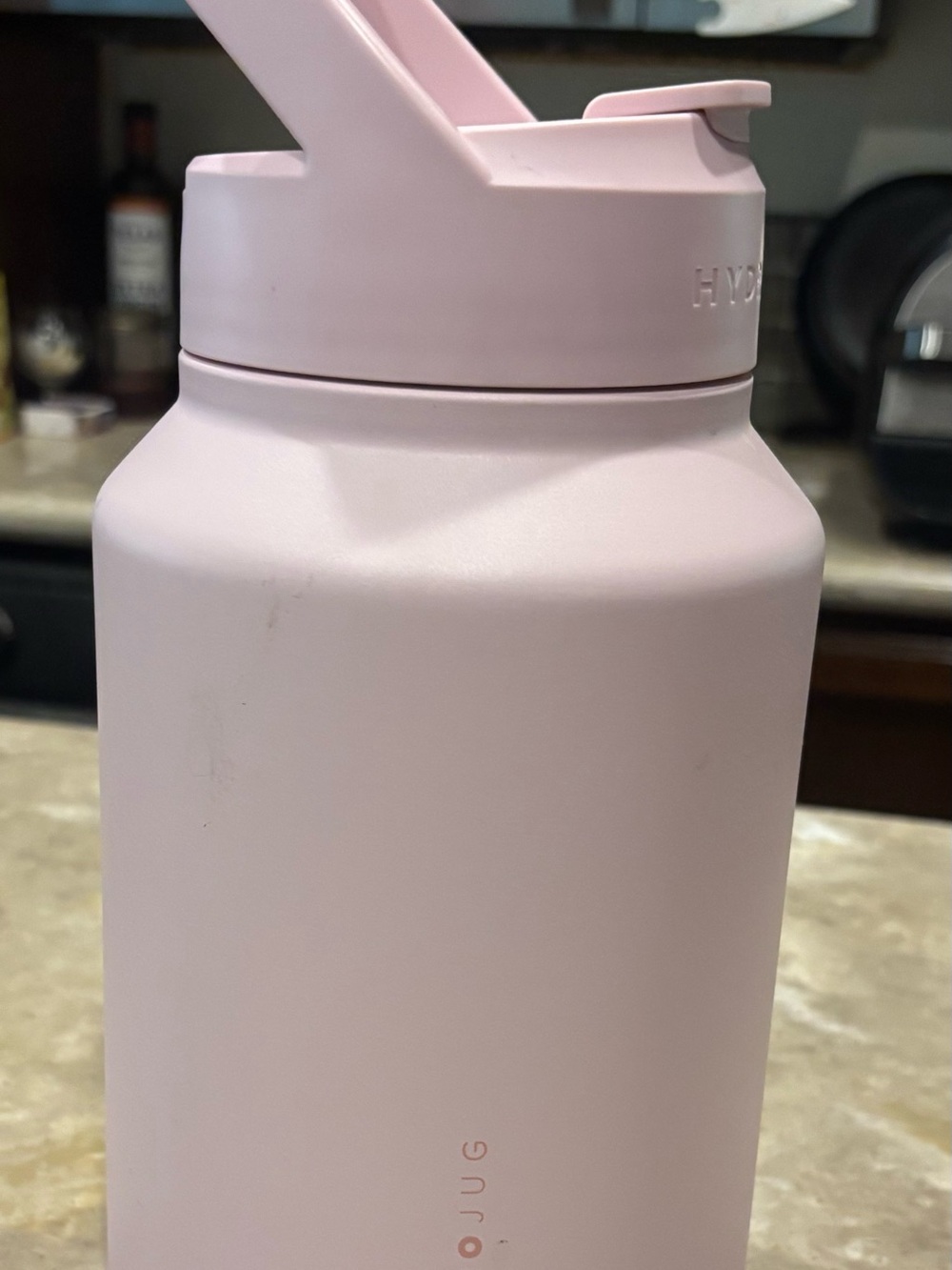 HydroJug Pink 64oz Water Bottle